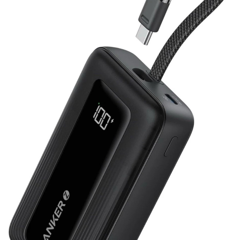 Anker Zolo 20k mAh power bank with built in usb c